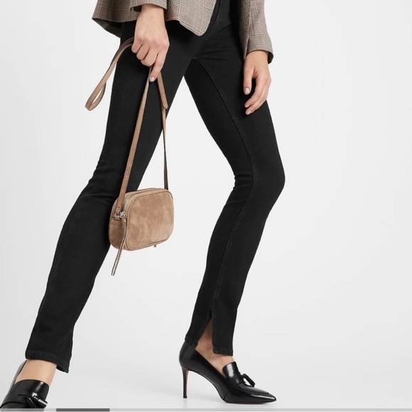 Banana Republic‎ Black Stiletto Skinny Jeans Women’s 25P - Picture 2 of 7